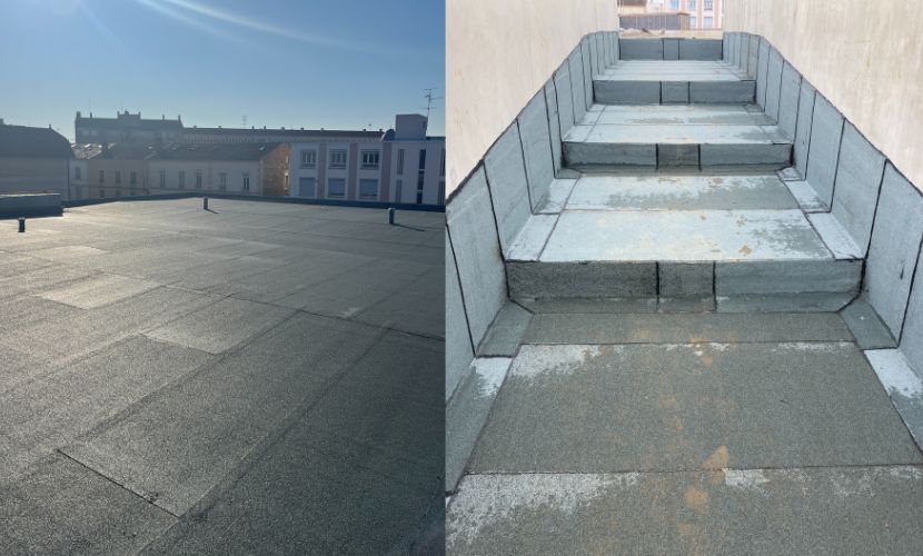 République Gambetta Roanne chantier