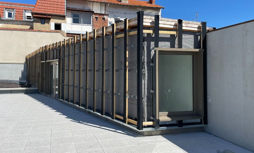 République Gambetta Roanne chantier