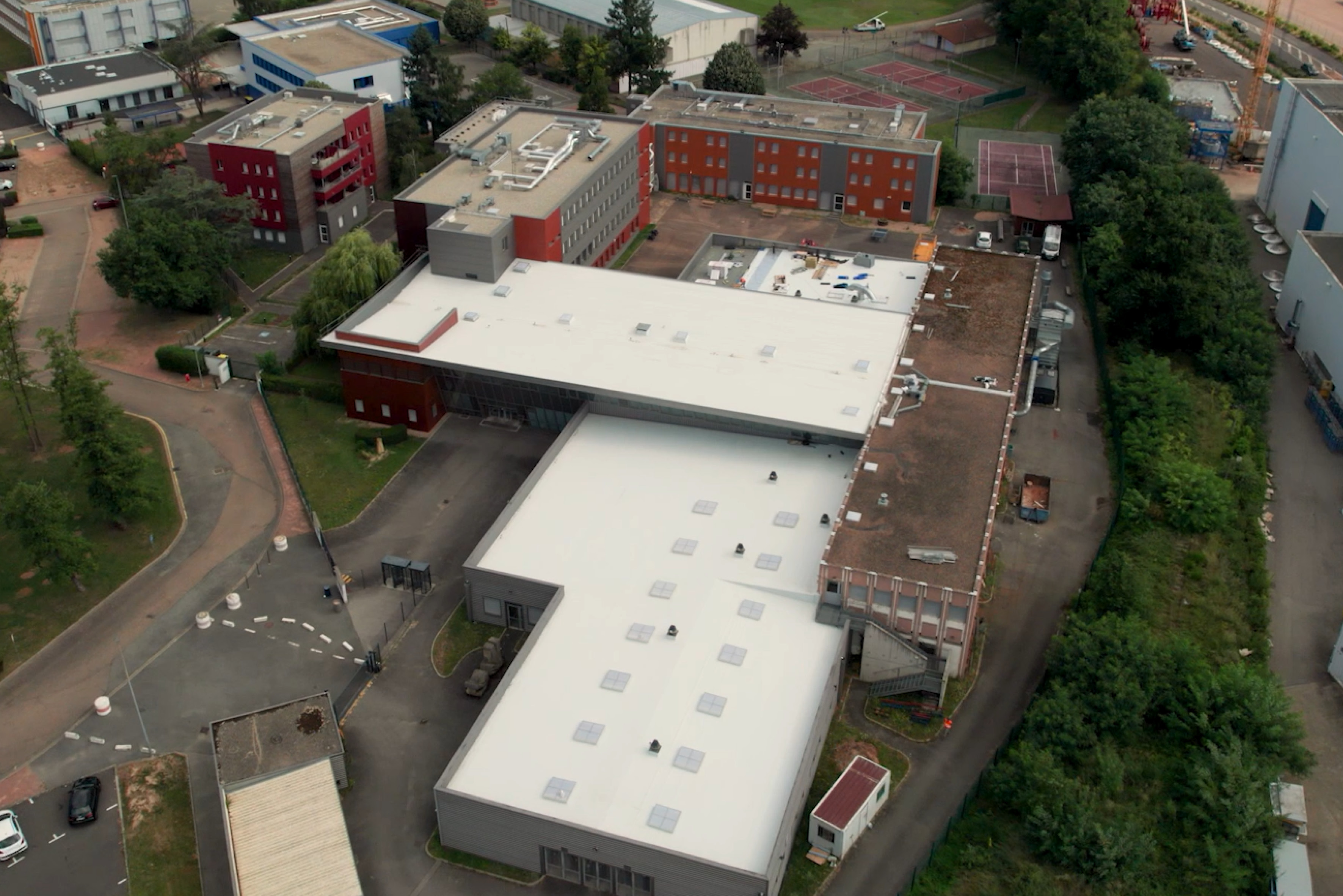 Etancoba assure la réfection d'une toiture au Coteau